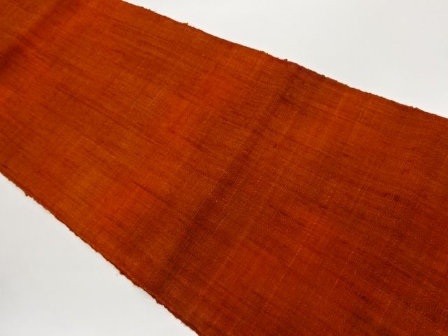 JAPANESE NAGOYA OBI / MAWATA TSUMUGI / WEAVE PATTERN
